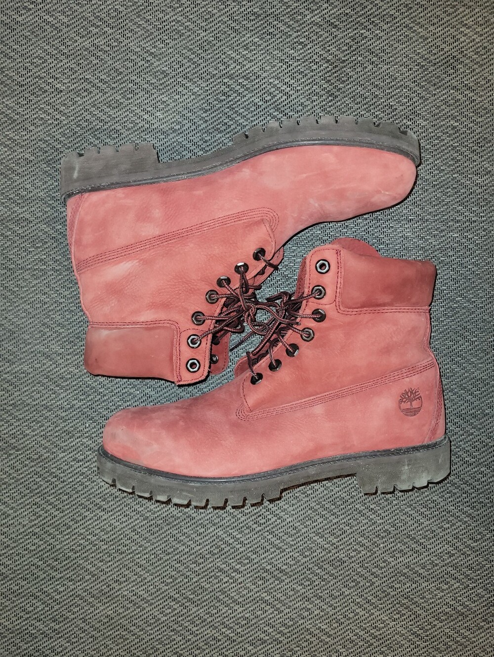 Timberland Men's Red Boots 10.5